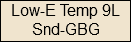 Low-E Temp 9L Snd-GBG
